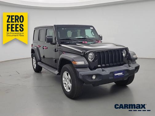 Black 2023 Jeep Wrangler Unlimited Sport S