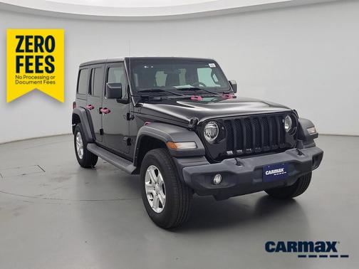 Black 2023 Jeep Wrangler Unlimited Sport S
