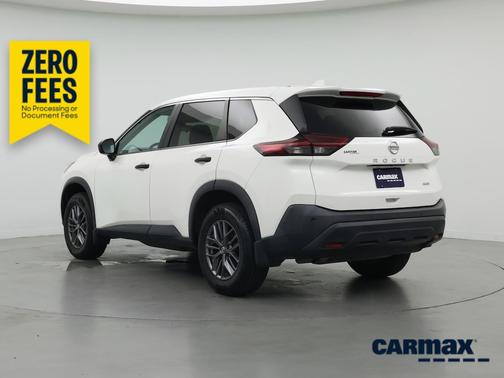White 2021 Nissan Rogue S