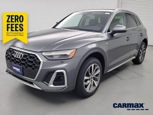 Gray 2023 Audi Q5 S-Line Premium