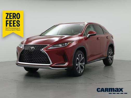 Red 2022 Lexus RX 350