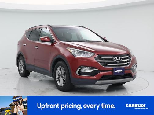 Red 2017 Hyundai Santa Fe Sport