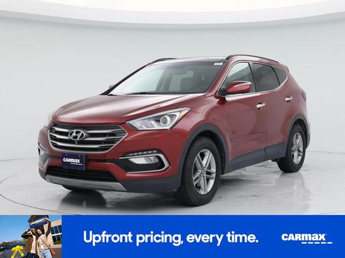 Red 2017 Hyundai Santa Fe Sport