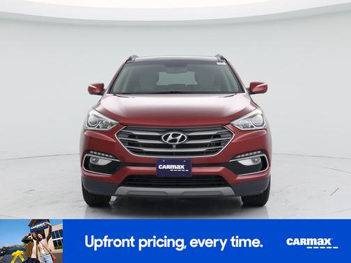 Red 2017 Hyundai Santa Fe Sport