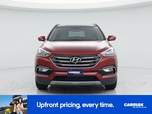 Red 2017 Hyundai Santa Fe Sport