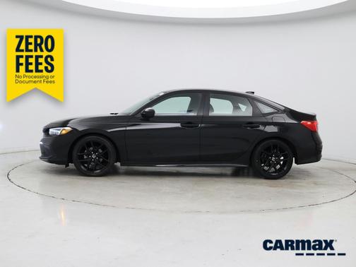 Black 2023 Honda Civic Sport