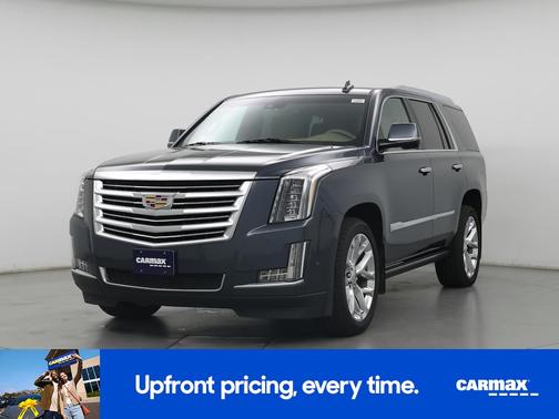 Blue 2019 Cadillac Escalade Platinum