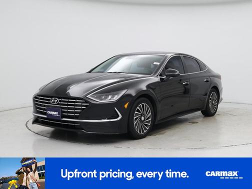 Black 2022 Hyundai SONATA Hybrid SEL