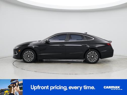 Black 2022 Hyundai SONATA Hybrid SEL