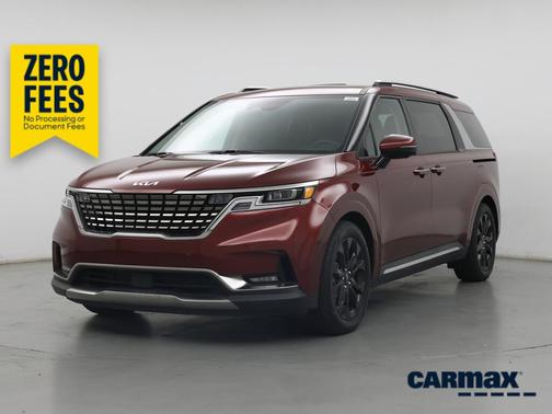 Burgundy 2023 Kia Carnival SX Prestige