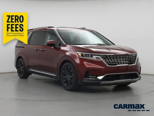 Burgundy 2023 Kia Carnival SX Prestige