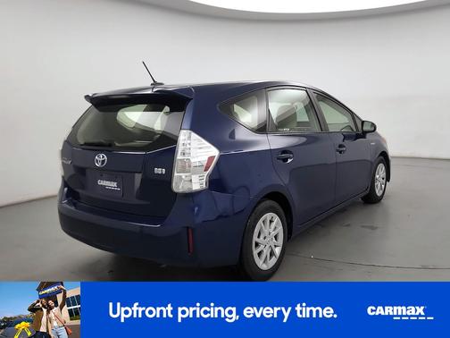 Blue 2014 Toyota Prius v Two