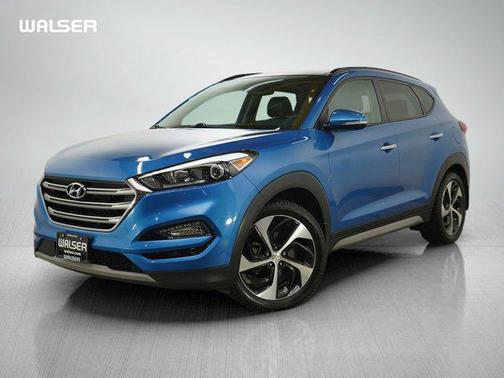 Caribbean Blue 2017 Hyundai TUCSON Limited