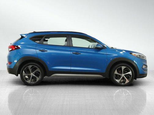 Caribbean Blue 2017 Hyundai TUCSON Limited