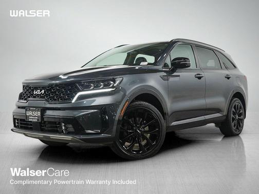 Blue 2022 Kia Sorento EX