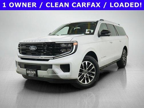 Oxford White 2025 Ford Expedition Max Platinum