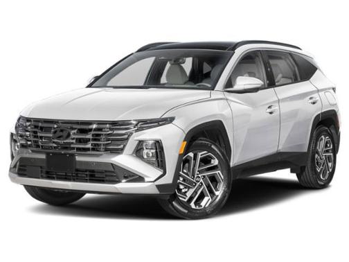Creamy White Pearl 2026 Hyundai TUCSON Hybrid Limited