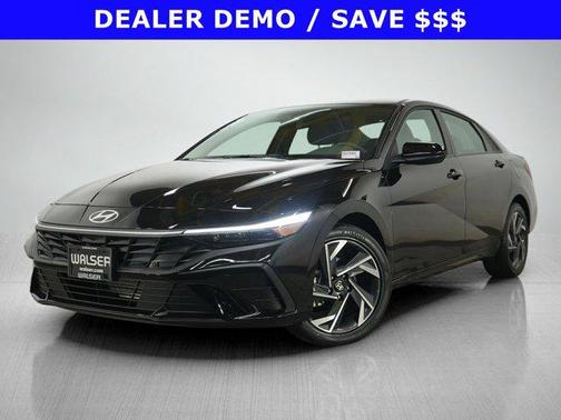 Abyss Black 2025 Hyundai ELANTRA Sport