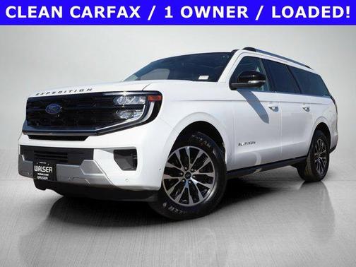 Oxford White 2025 Ford Expedition Max Platinum