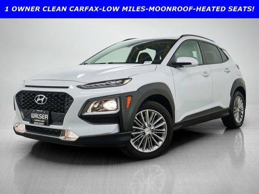 Chalk White 2019 Hyundai KONA SEL