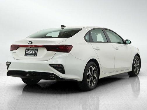 Clear White 2019 Kia Forte LXS
