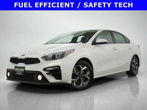 Clear White 2019 Kia Forte LXS