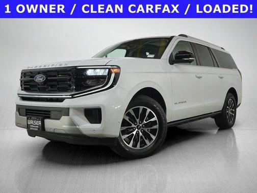 Oxford White 2025 Ford Expedition Max Platinum
