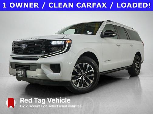 Oxford White 2025 Ford Expedition Max Platinum