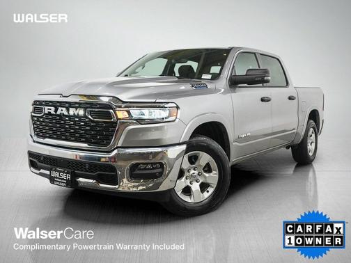 Billet Silver Metallic Clearcoat 2025 RAM 1500 Big Horn/Lone Star