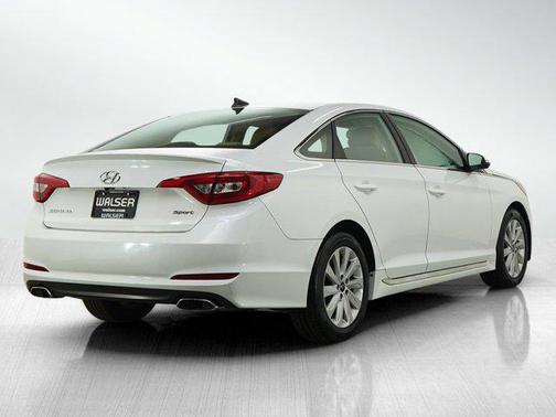 Quartz White Pearl 2015 Hyundai SONATA Sport