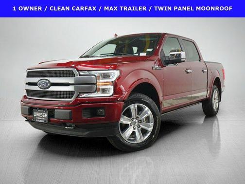 Ruby Red Metallic 2018 Ford F-150 Platinum
