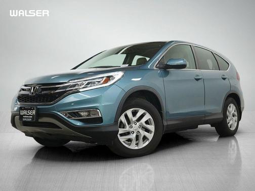 Green 2015 Honda CR-V EX