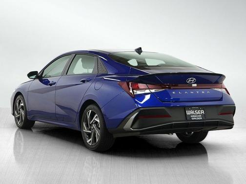 Intense Blue 2025 Hyundai ELANTRA Sport