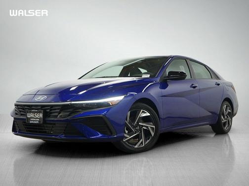 Intense Blue 2025 Hyundai ELANTRA Sport