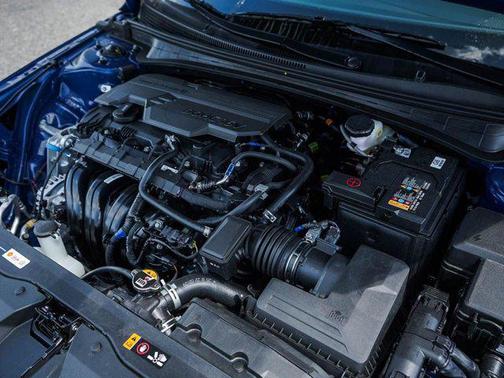 Intense Blue 2025 Hyundai ELANTRA Sport