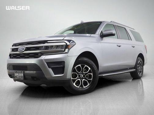 Iconic Silver Metallic 2023 Ford Expedition Max XLT