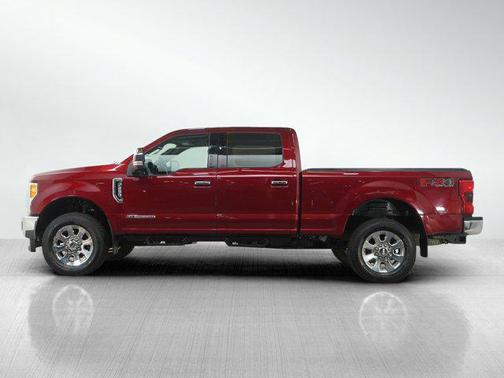 Ruby Red Metallic Tinted Clearcoat 2017 Ford F-250 Lariat