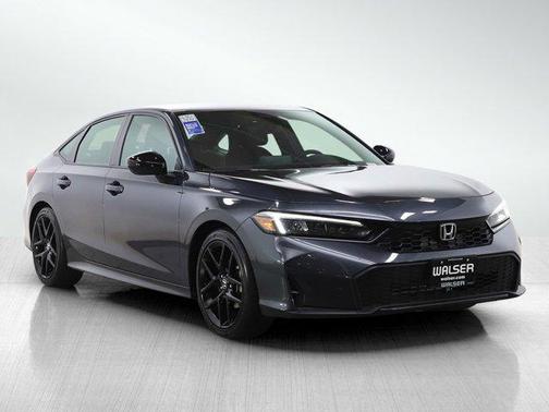 Crystal Black Pearl 2025 Honda Civic Sport