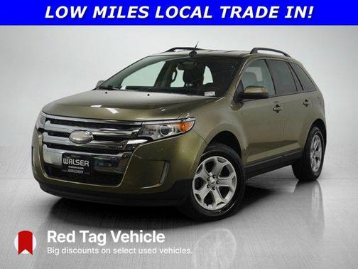 Green 2013 Ford Edge SEL