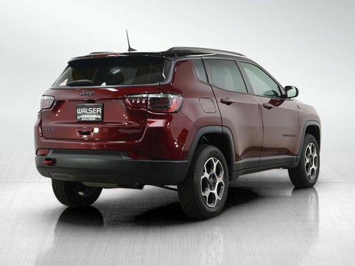 Velvet Red Pearlcoat 2022 Jeep Compass Trailhawk