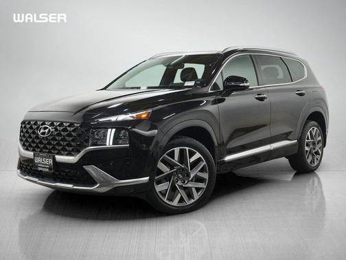Twilight Black 2022 Hyundai SANTA FE Calligraphy