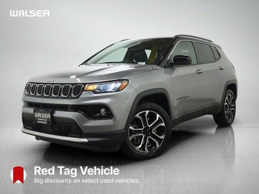 Billet Silver Metallic Clearcoat 2023 Jeep Compass Limited