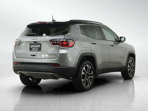 Billet Silver Metallic Clearcoat 2023 Jeep Compass Limited