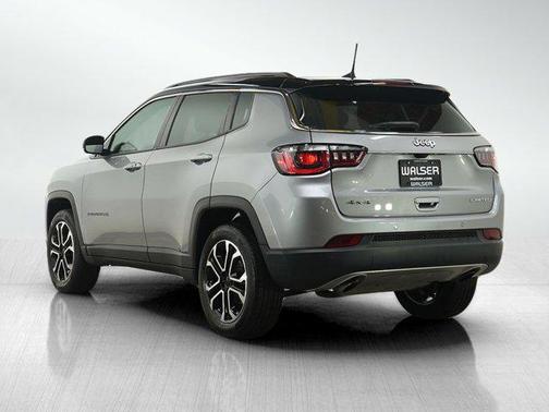 Billet Silver Metallic Clearcoat 2023 Jeep Compass Limited