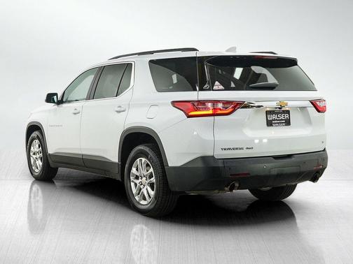 Summit White 2021 Chevrolet Traverse LT Leather