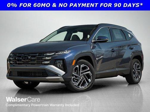 Atlantis Blue 2026 Hyundai TUCSON Limited