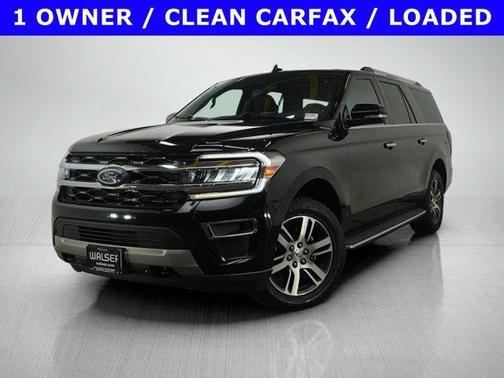 Agate Black Metallic 2022 Ford Expedition Max Limited