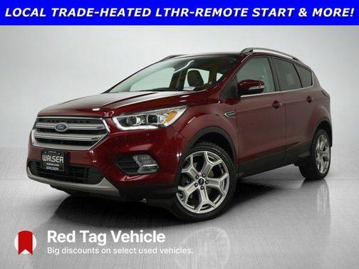 Ruby Red Metallic Tinted Clearcoat 2019 Ford Escape Titanium