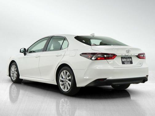 Super White 2021 Toyota Camry LE