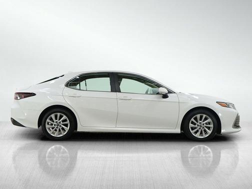 Super White 2021 Toyota Camry LE